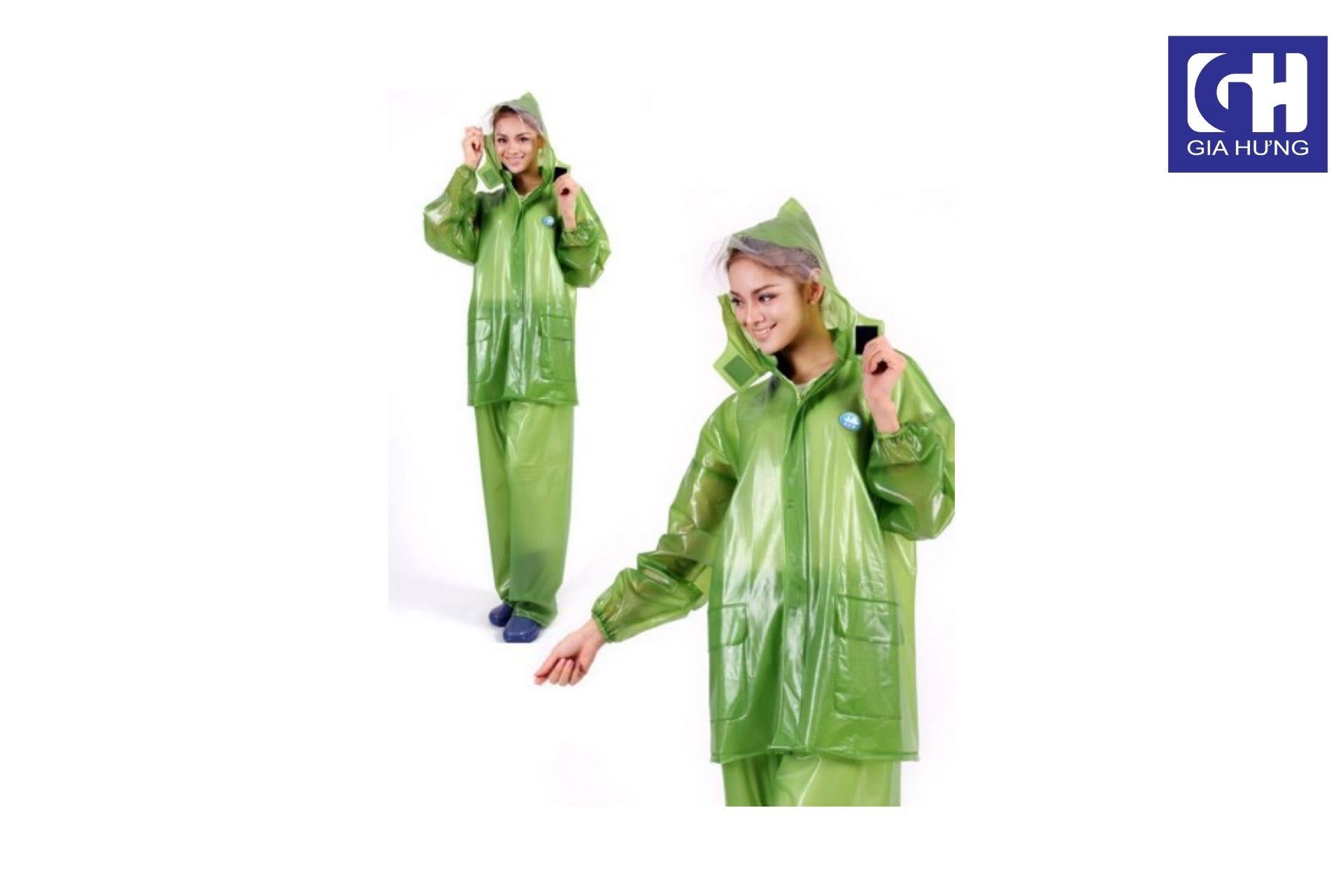 Màng nhựa PVC mềm làm áo mưa